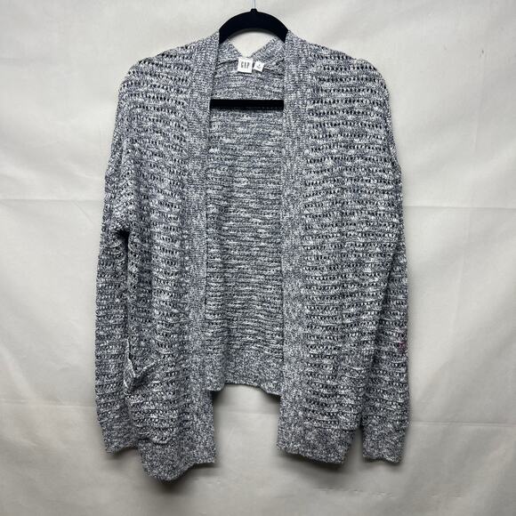 Gap Open Front Blue Long Sleeve Women's Cardigan Size Small Natural & Breathable - Picture 1 of 12